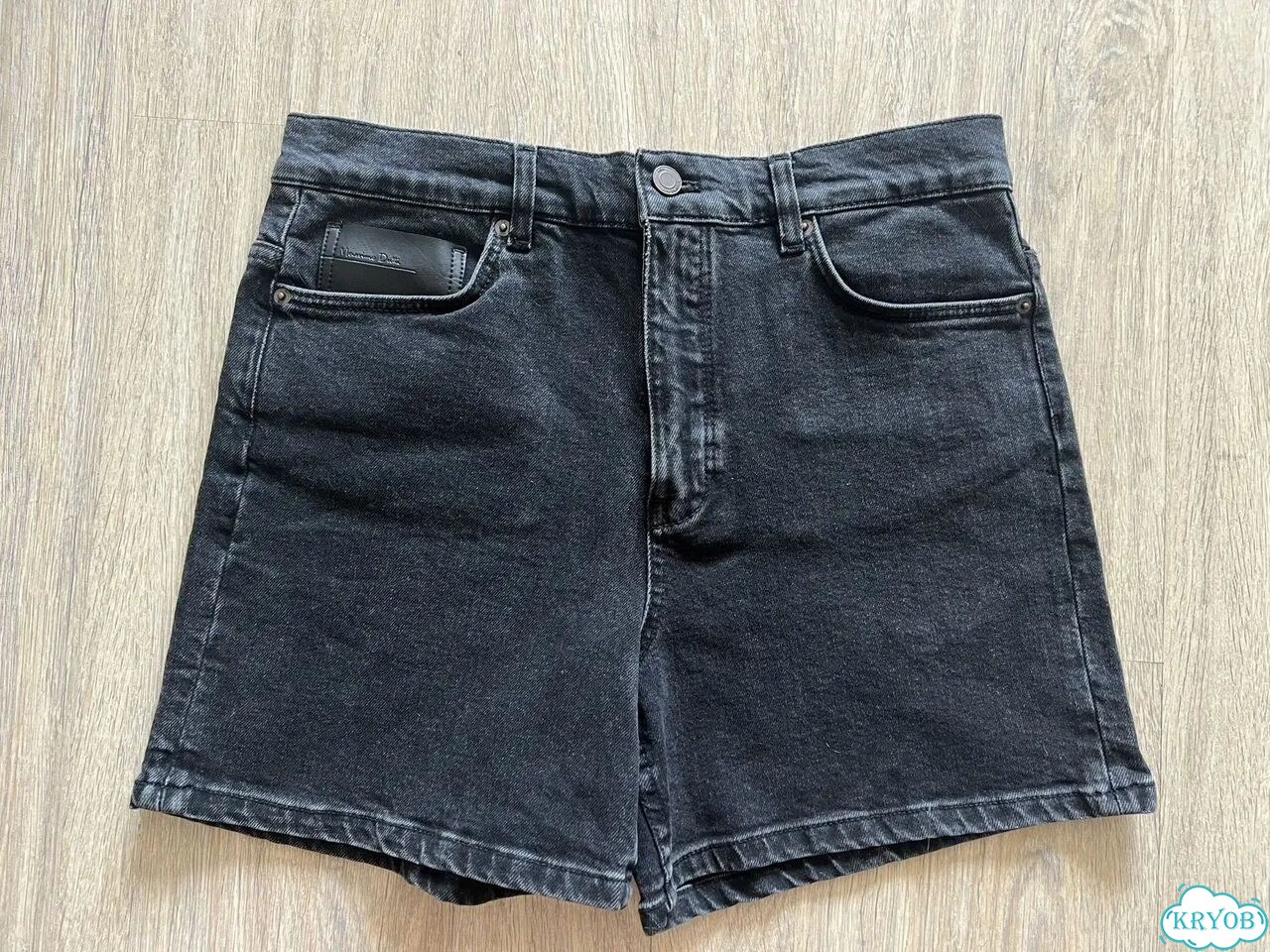 Женские джинсовые шорты massimo dutti р46 фото 1