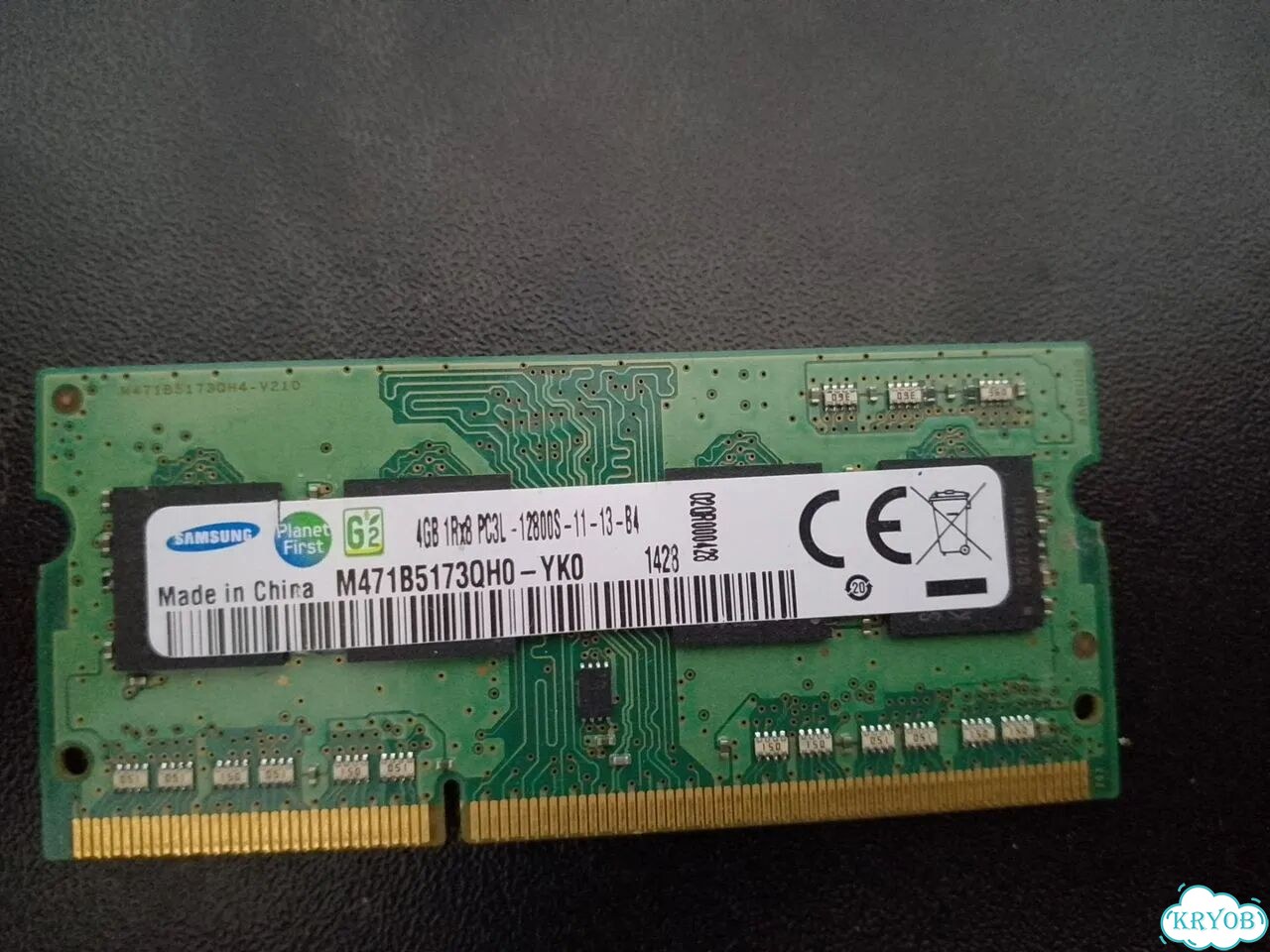 Ddr3l 1600 sodimm 4gb фото 1