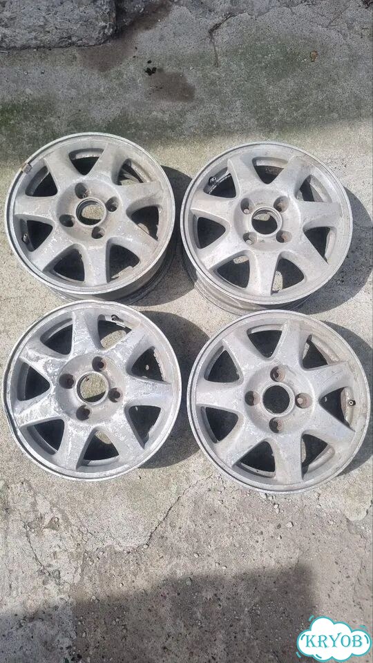Литые диски Asahi Tec 15×R15 4×114.3 фото 1