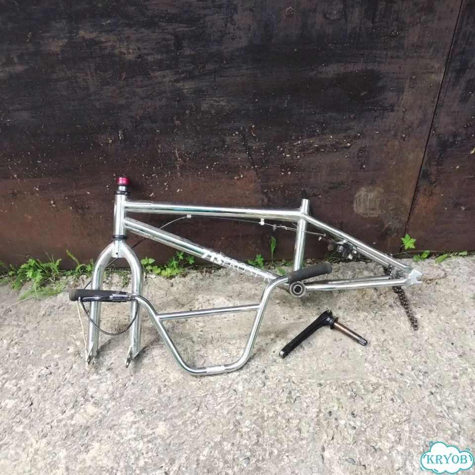 Запчасти для bmx, рама руль фото 1