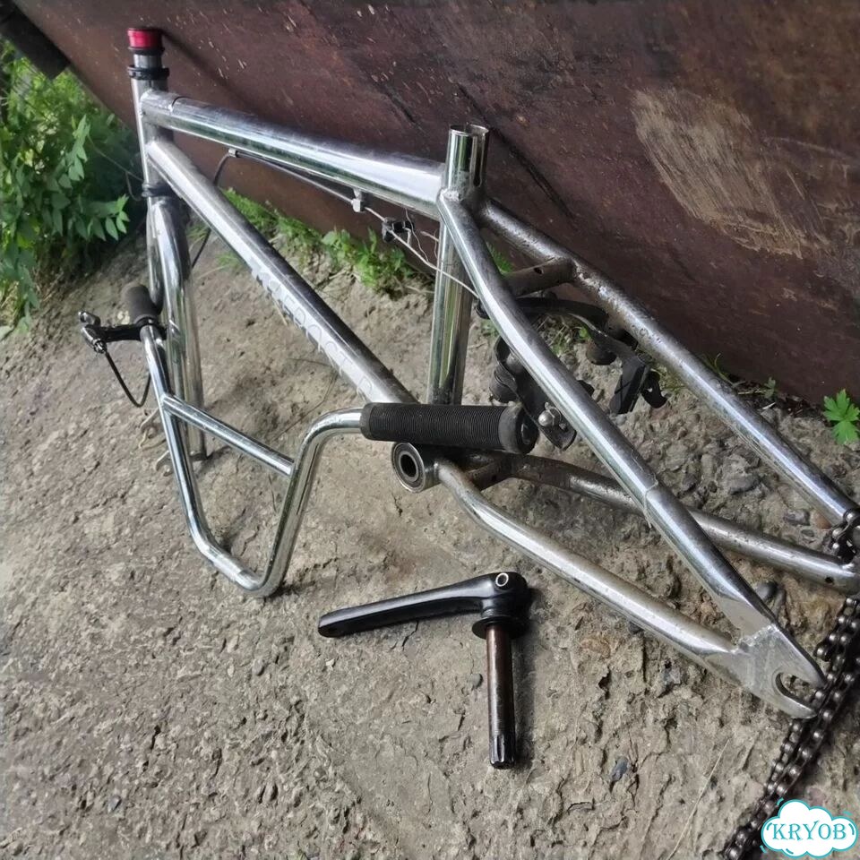 Запчасти для bmx, рама руль фото 3