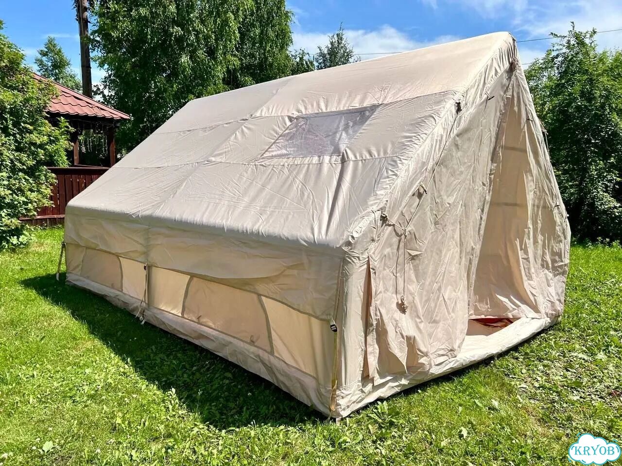 Палатка большая 3х4 (12кв) новая лучшие цены Мая2А фото 2
