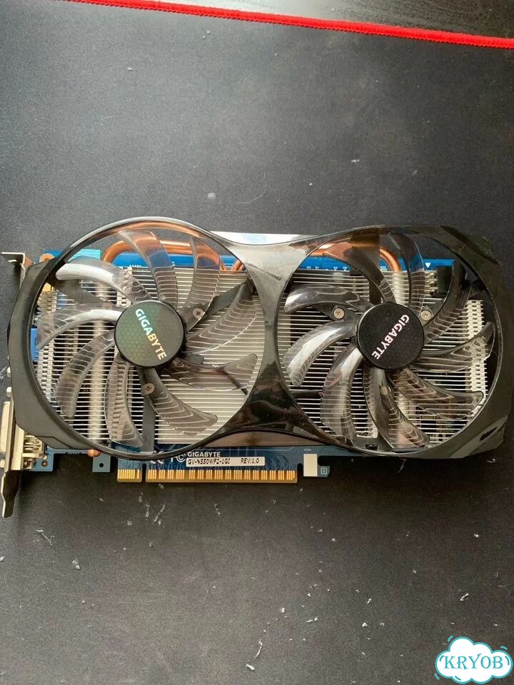 Видеокарта Gigabyte gtx 550 ti фото 1