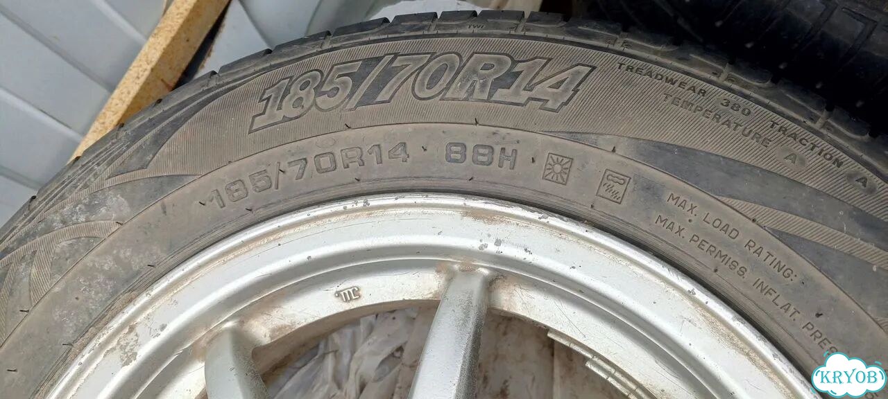 Литые диски Subaru 5.5×R14 5×100 фото 2