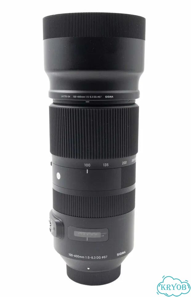 Объектив Sigma 100-400mm f/5-6.3 (S/N 52414381) фото 1