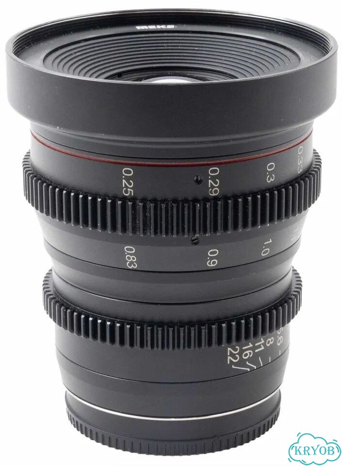 Объектив Meike 25mm T2.2 Micro 4/3 (S/N BMD1368) фото 3