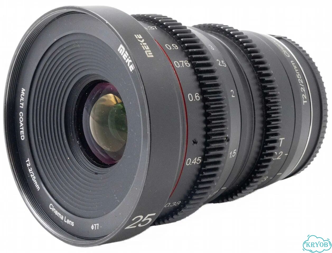 Объектив Meike 25mm T2.2 Micro 4/3 (S/N BMD1368) фото 6