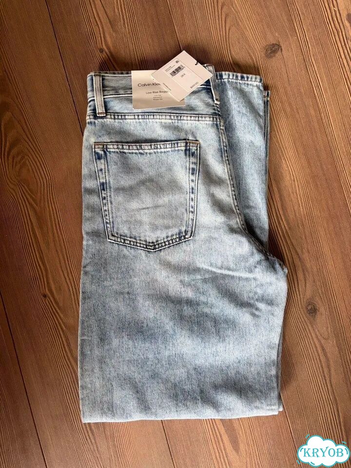Джинсы low rise baggy Calvin Klein фото 3