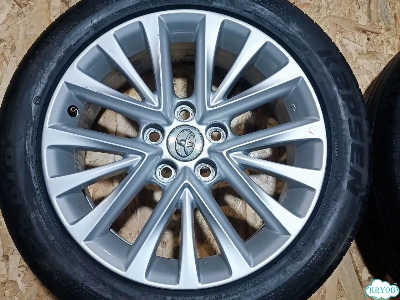 Колеса (шины+диски) Toyota 215/55 R17 5x114.3 фото 3
