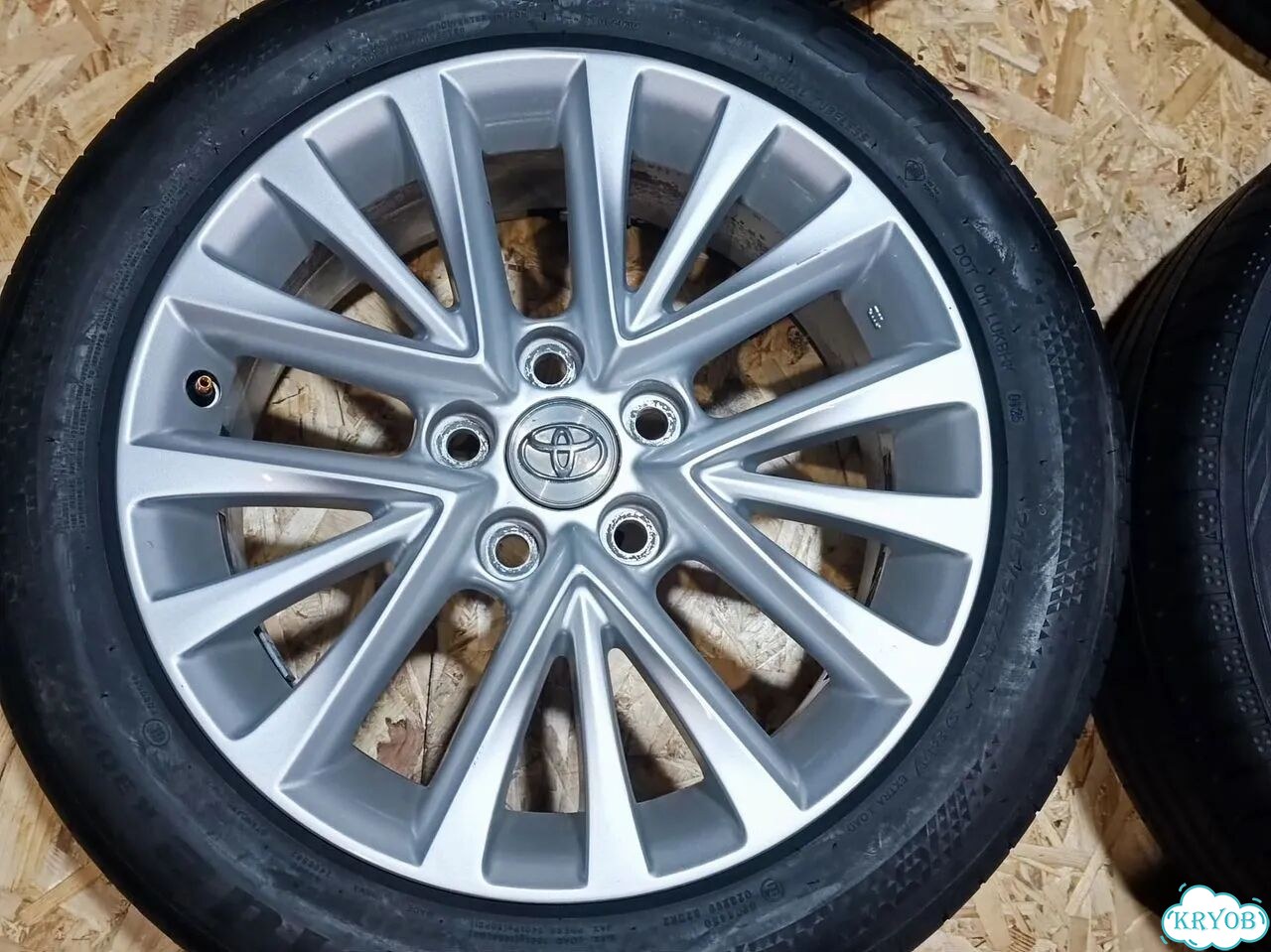 Колеса (шины+диски) Toyota 215/55 R17 5x114.3 фото 5