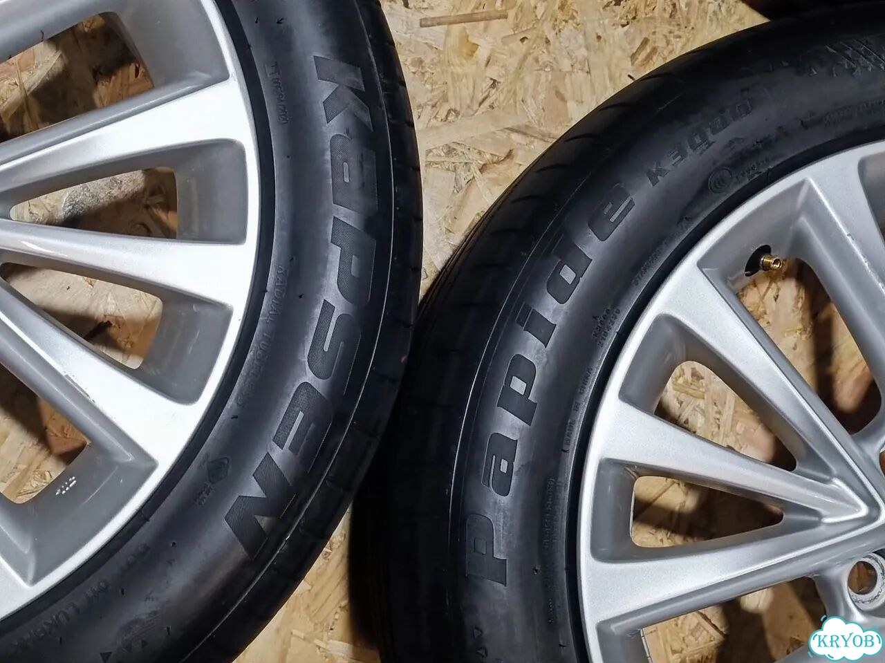Колеса (шины+диски) Toyota 215/55 R17 5x114.3 фото 6