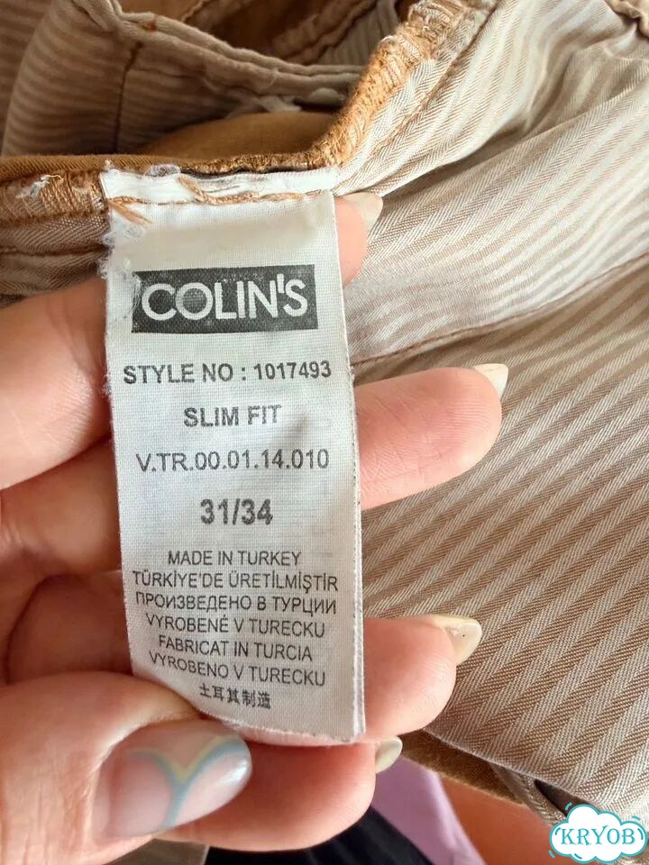 Брюки мужские colins 31/34 фото 3