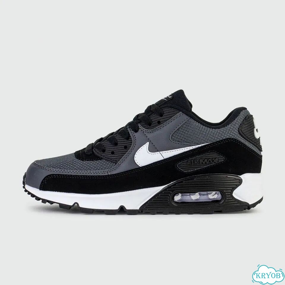 Кроссовки Nike Air Max 90 Grey / Black / White фото 1