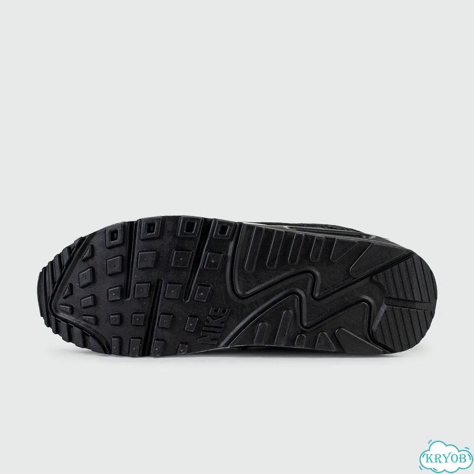 Кроссовки Nike Air Max 90 Grey / Black / White фото 4