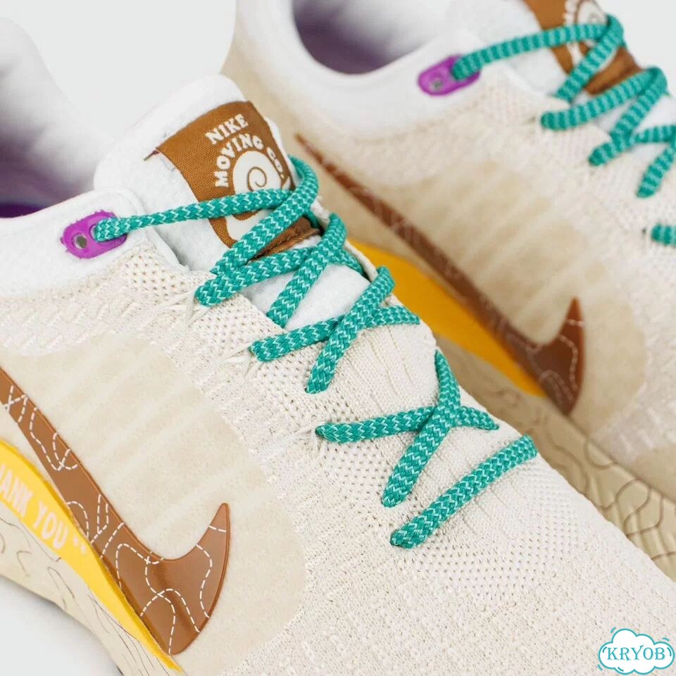 Кроссовки Nike React Infinity Run Fk 3 Prm Beige фото 5