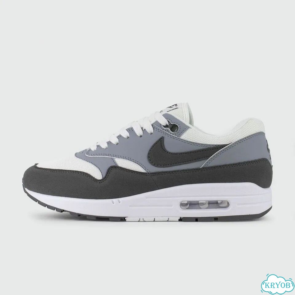 Кроссовки Nike Air Max 1 White Grey фото 1
