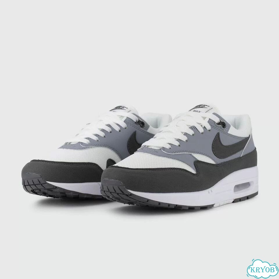 Кроссовки Nike Air Max 1 White Grey фото 2