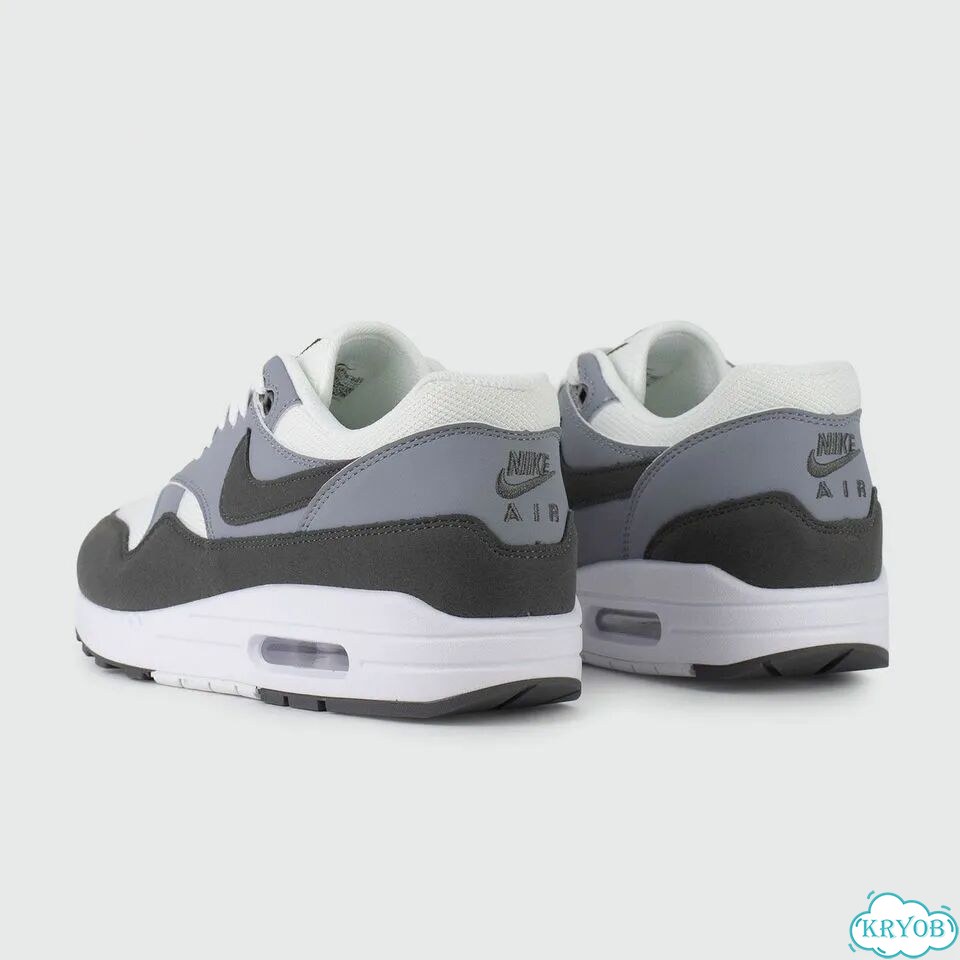 Кроссовки Nike Air Max 1 White Grey фото 3
