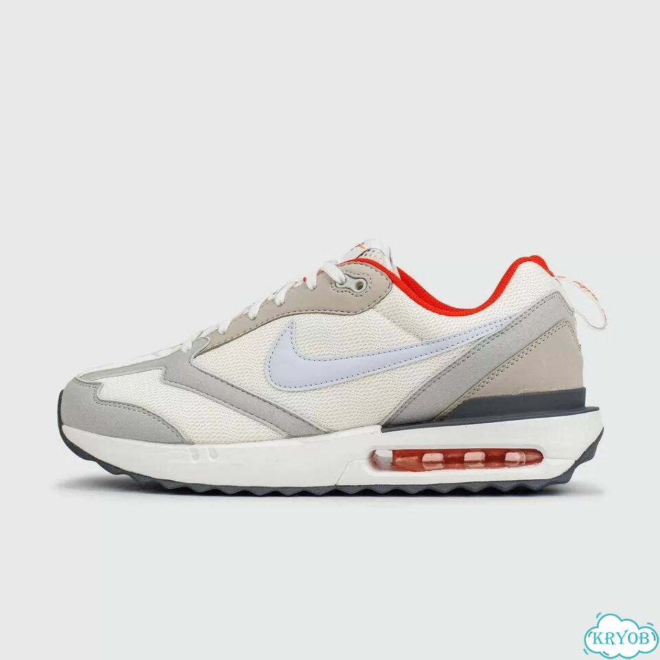 Кроссовки Nike Air Max Dawn Light Grey Red фото 1