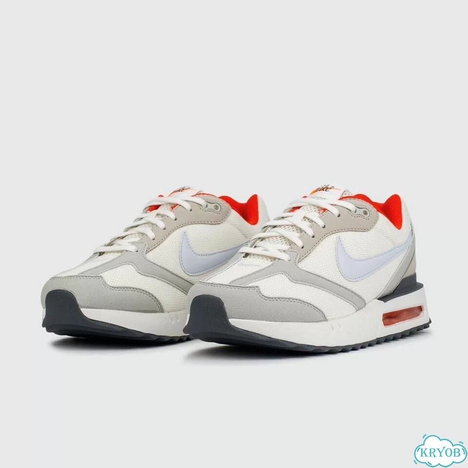 Кроссовки Nike Air Max Dawn Light Grey Red фото 2
