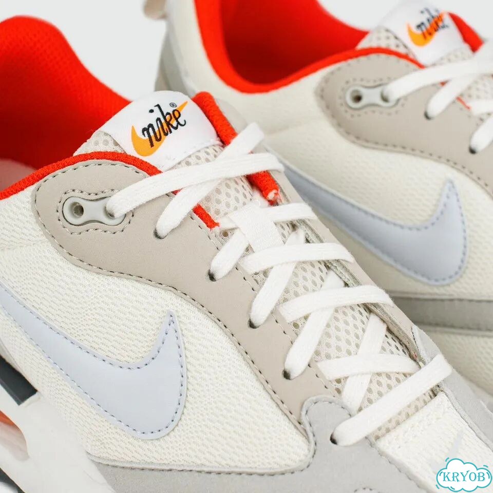 Кроссовки Nike Air Max Dawn Light Grey Red фото 5