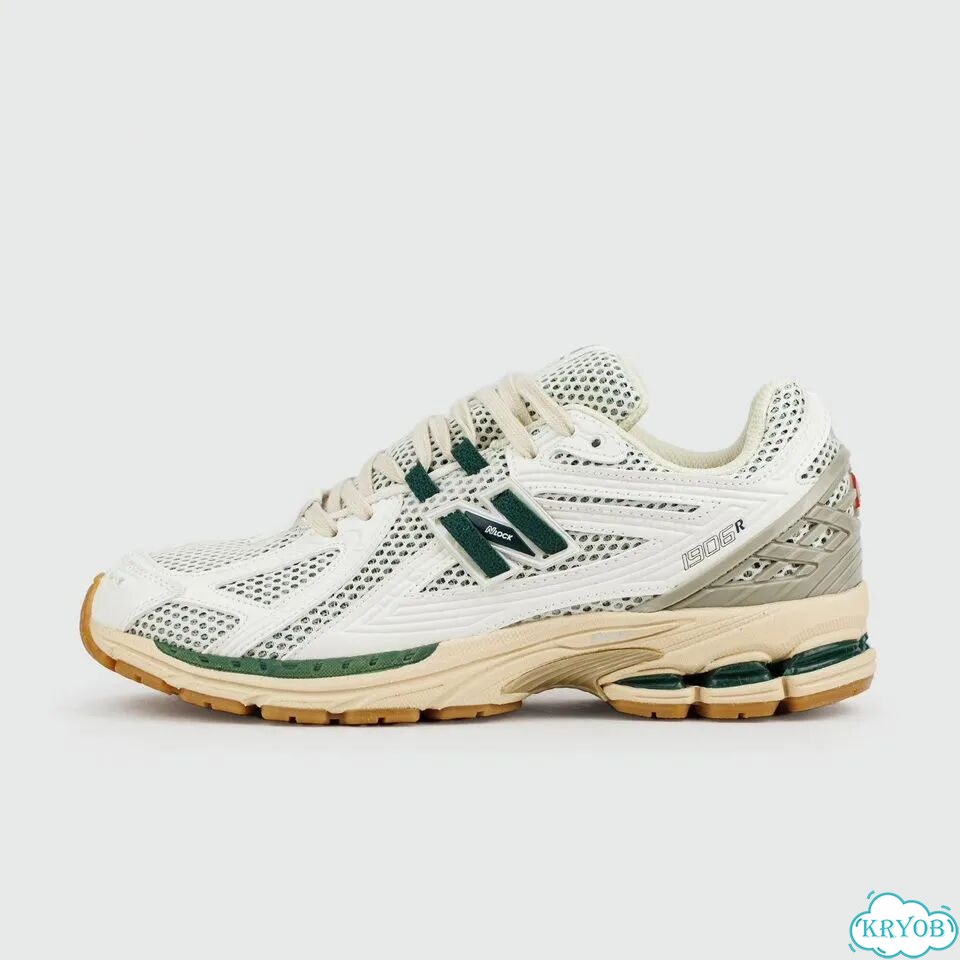 Кроссовки New Balance 1906R White Green Cream фото 1
