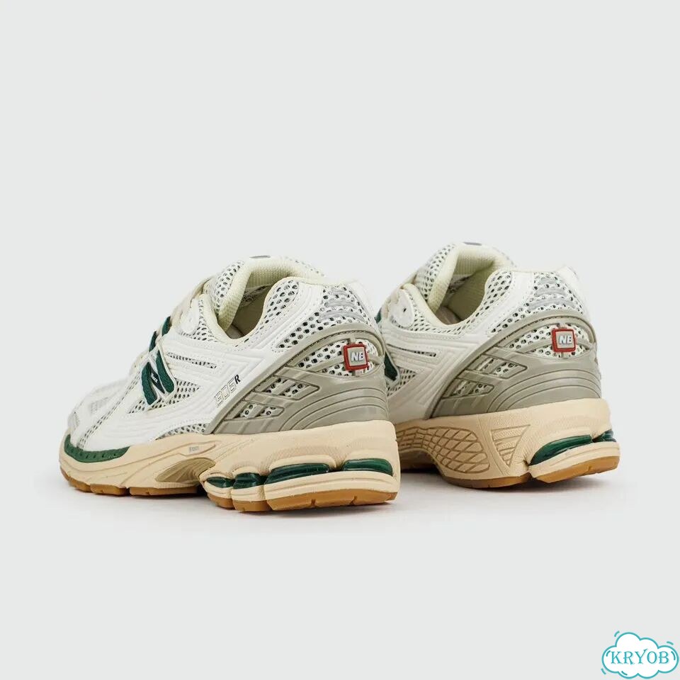 Кроссовки New Balance 1906R White Green Cream фото 3