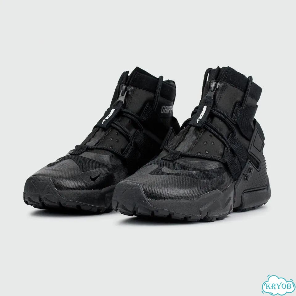 Кроссовки Nike Air Huarache Gripp Triple Black фото 2