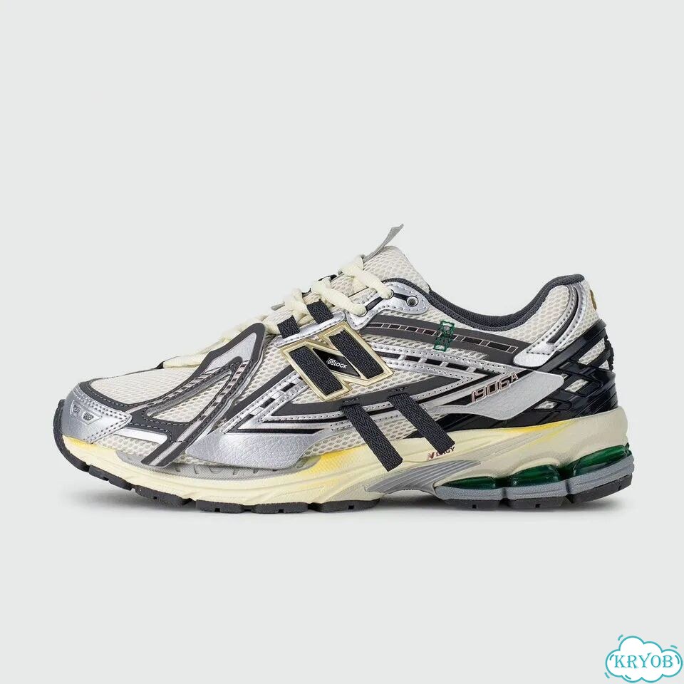Кроссовки New Balance 1906A Silver Gold Metallic фото 1