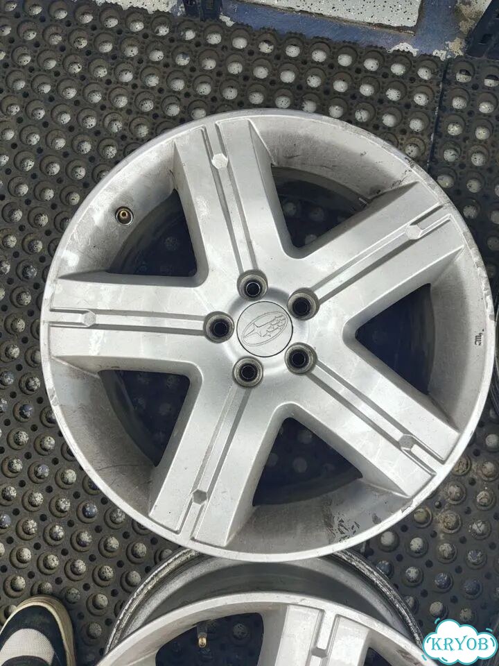 Литые диски Subaru 7×R17 5×100 фото 3