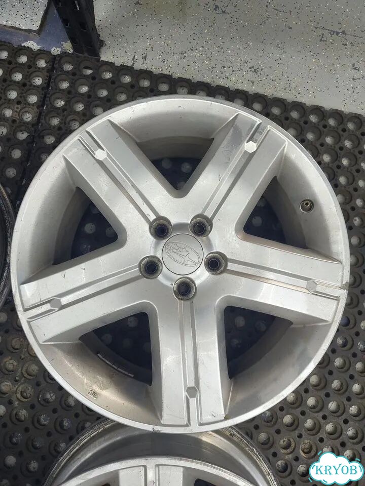 Литые диски Subaru 7×R17 5×100 фото 4