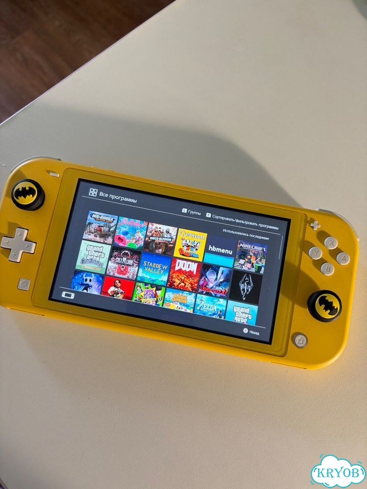 Nintendo switch lite прошитая 512гб фото 1