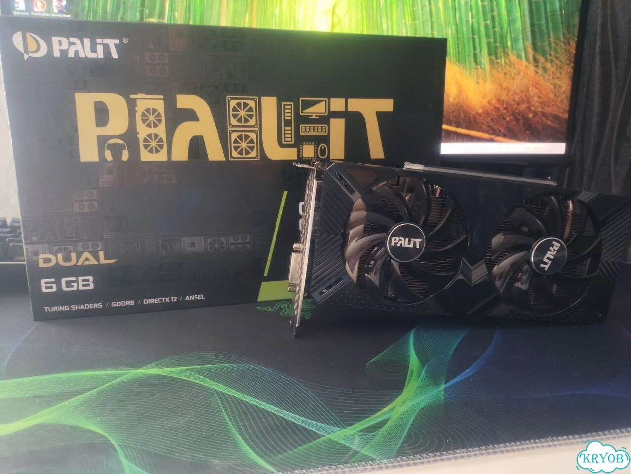 Видеокарта gtx 1660 ti 6gb palit фото 1