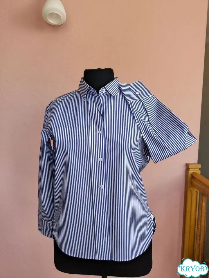 Рубашка женская Uniqlo р.40(S) на рост 155 см фото 1