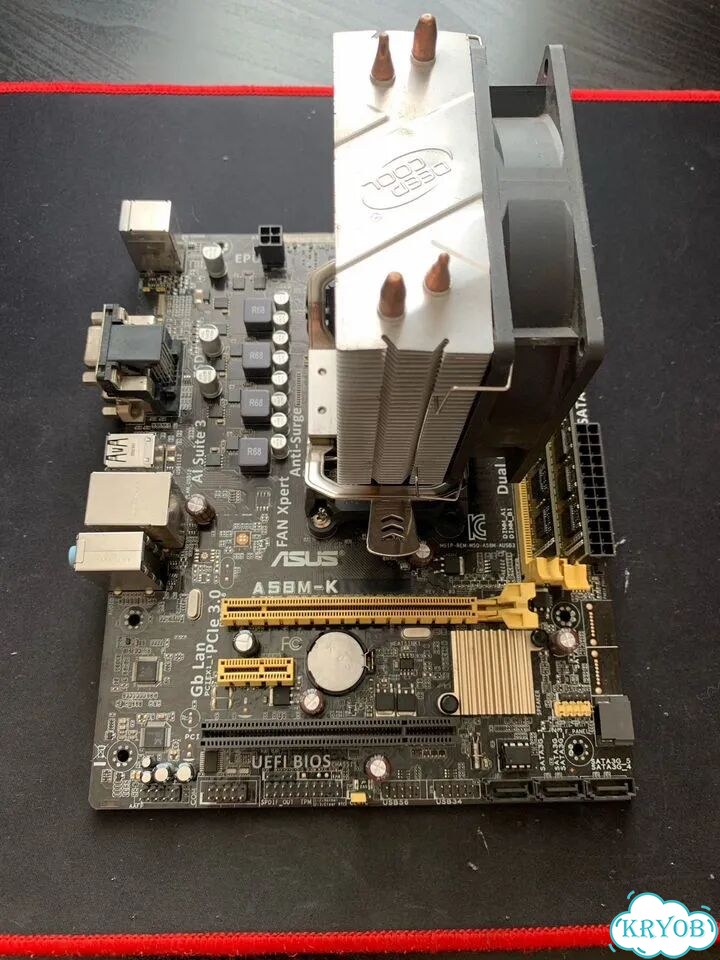 Комплект Asus A58M-K + AMD A10 6800K + 8GB DDR3 фото 1