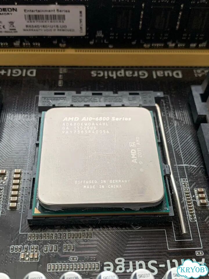 Комплект Asus A58M-K + AMD A10 6800K + 8GB DDR3 фото 3