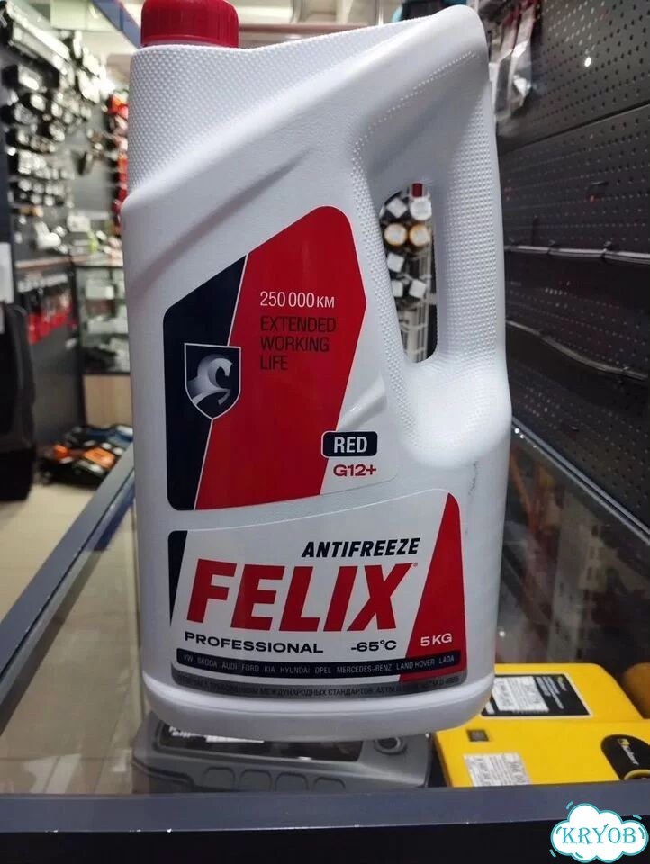 Антифриз felix -65C G12+ 5кг фото 3