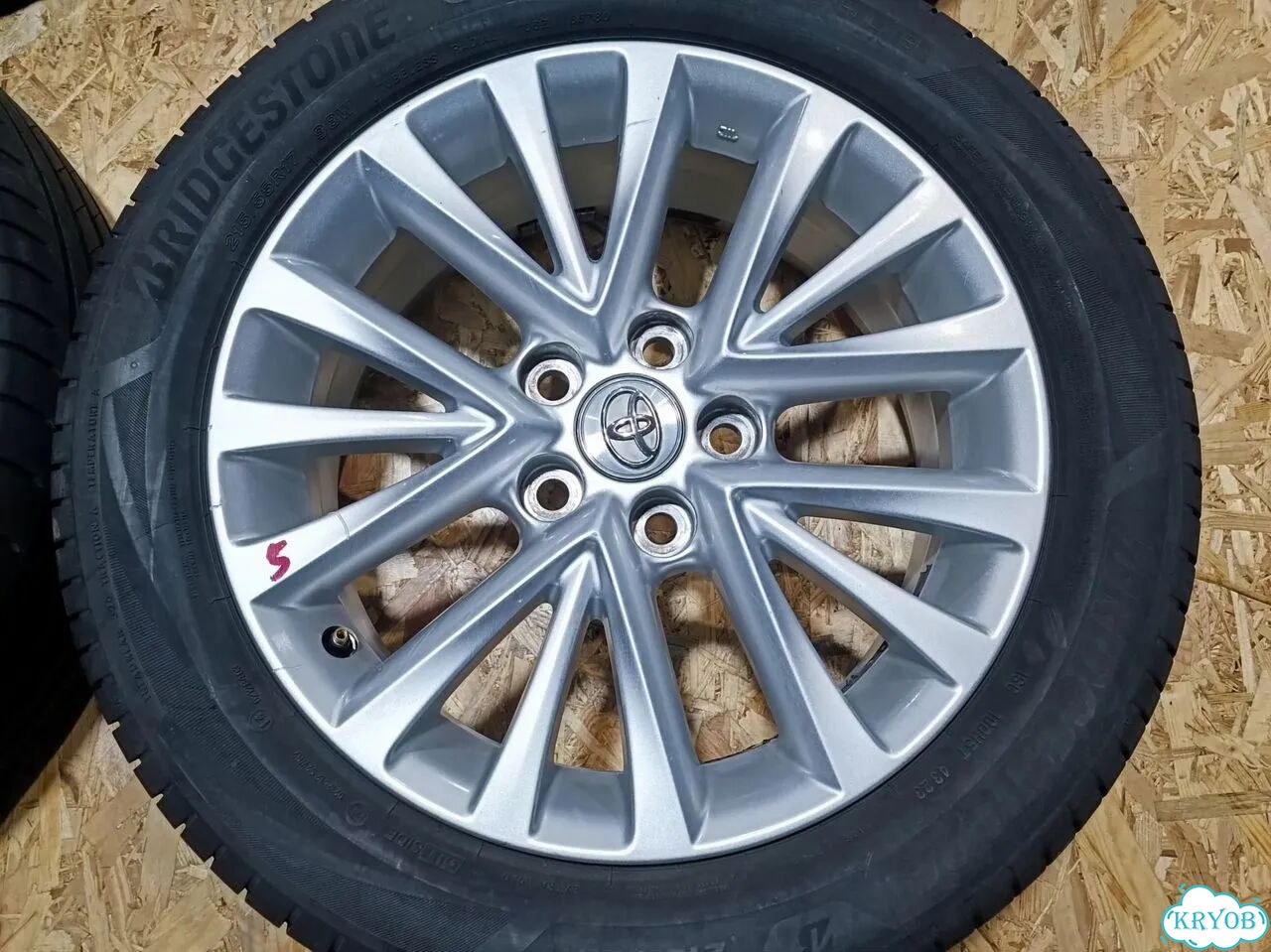 Колеса (шины+диски) Toyota 215/55 R17 5x114.3 фото 2