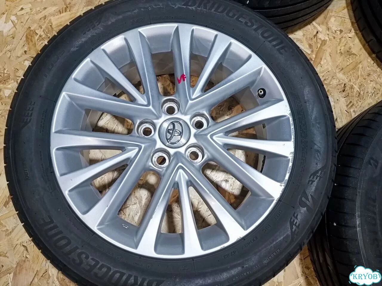 Колеса (шины+диски) Toyota 215/55 R17 5x114.3 фото 5