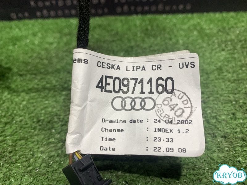 Проводка двери Audi A8 D3 4.2 FSI BVJ 2009 фото 6