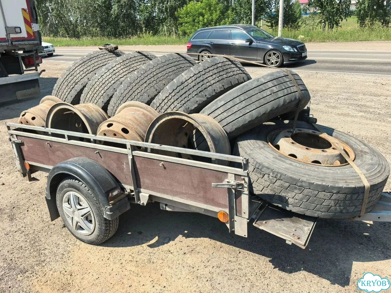 Диски с шинами 315/70 R 22.5 фото 1