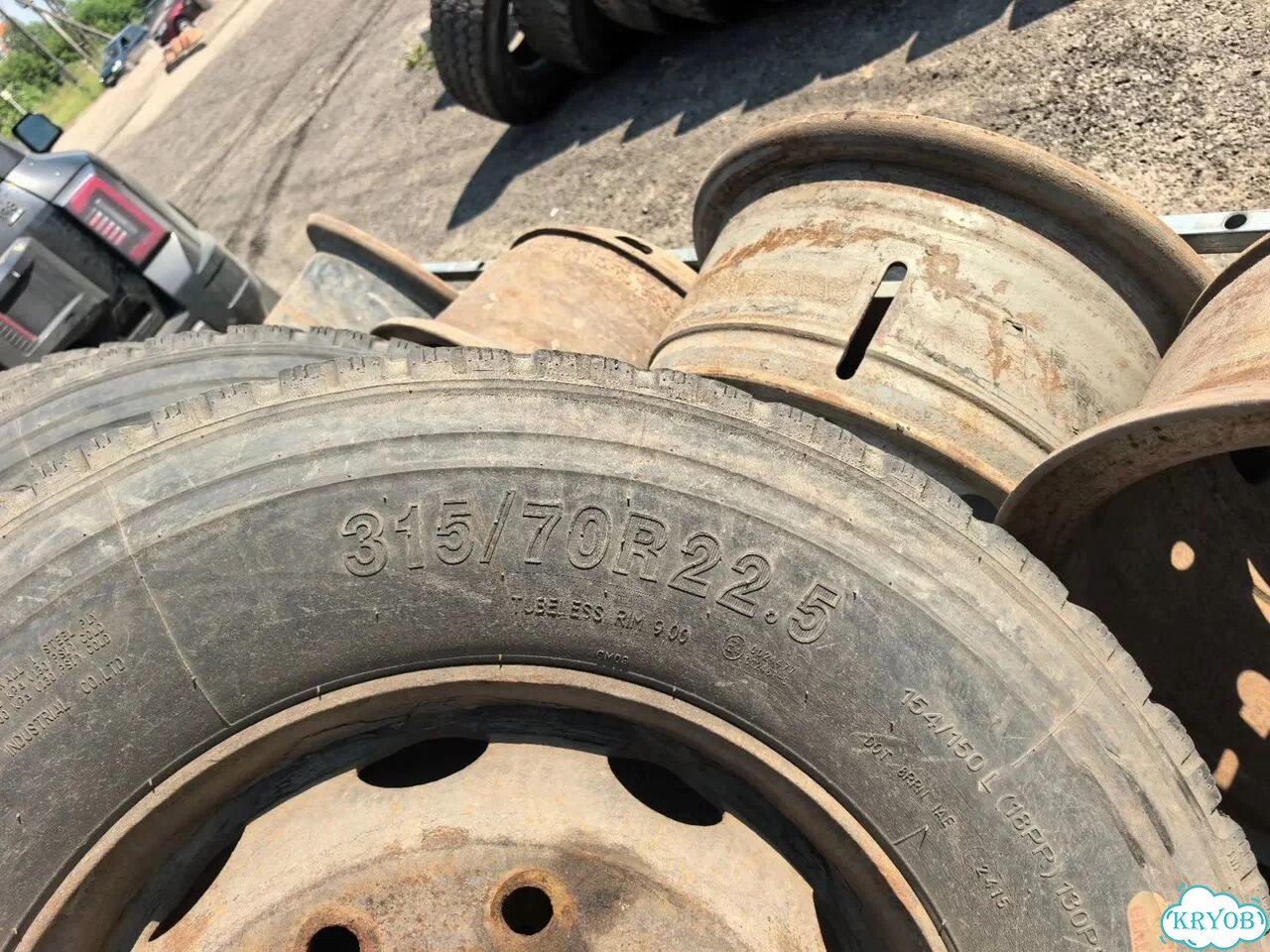 Диски с шинами 315/70 R 22.5 фото 4