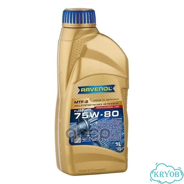 Трансмиссионное масло ravenol MTF-2 75W-80 1л фото 1
