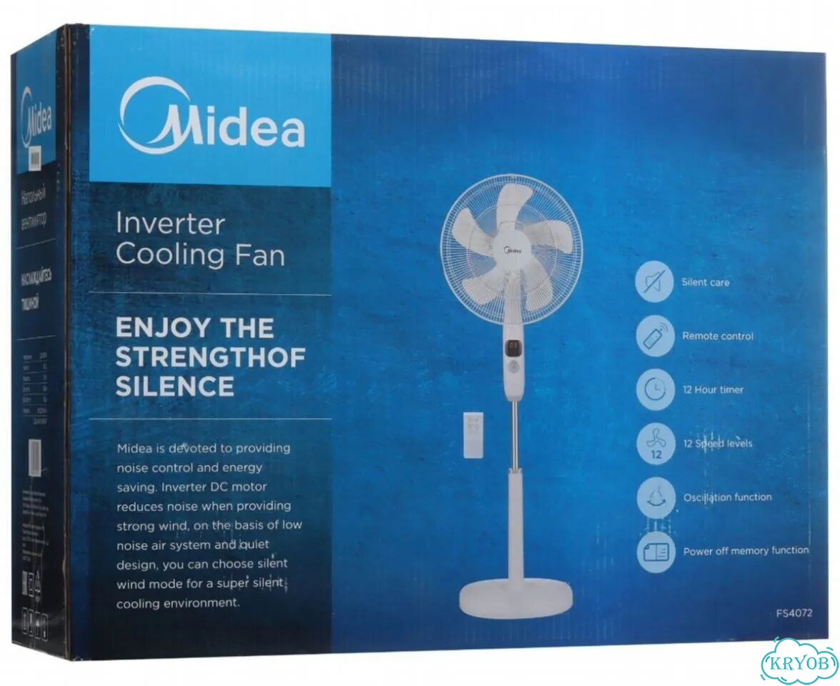 Лучший напольный Вентилятор Midea FS4072 фото 3