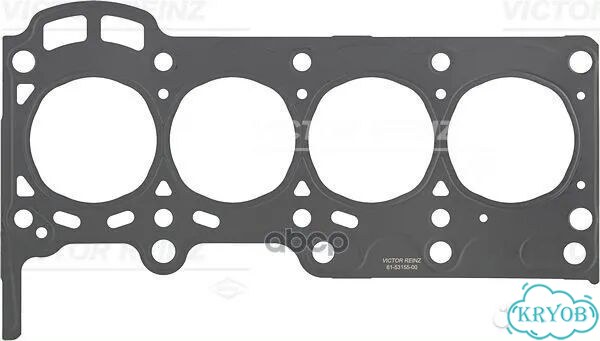 Прокладка головки блока цилиндров toyota yaris фото 1