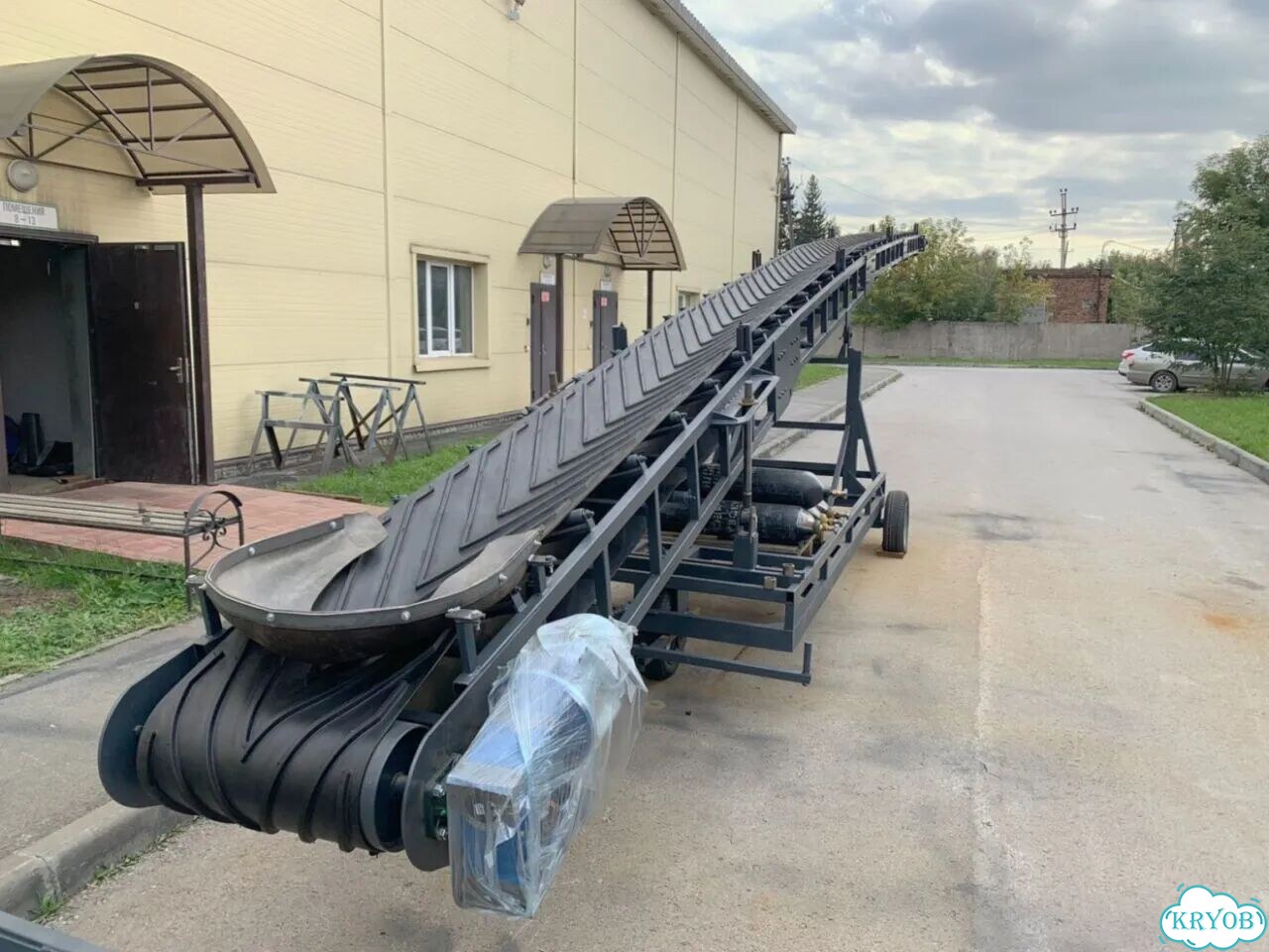 Конвейер ленточный стационарный. Кукуруза фото 3