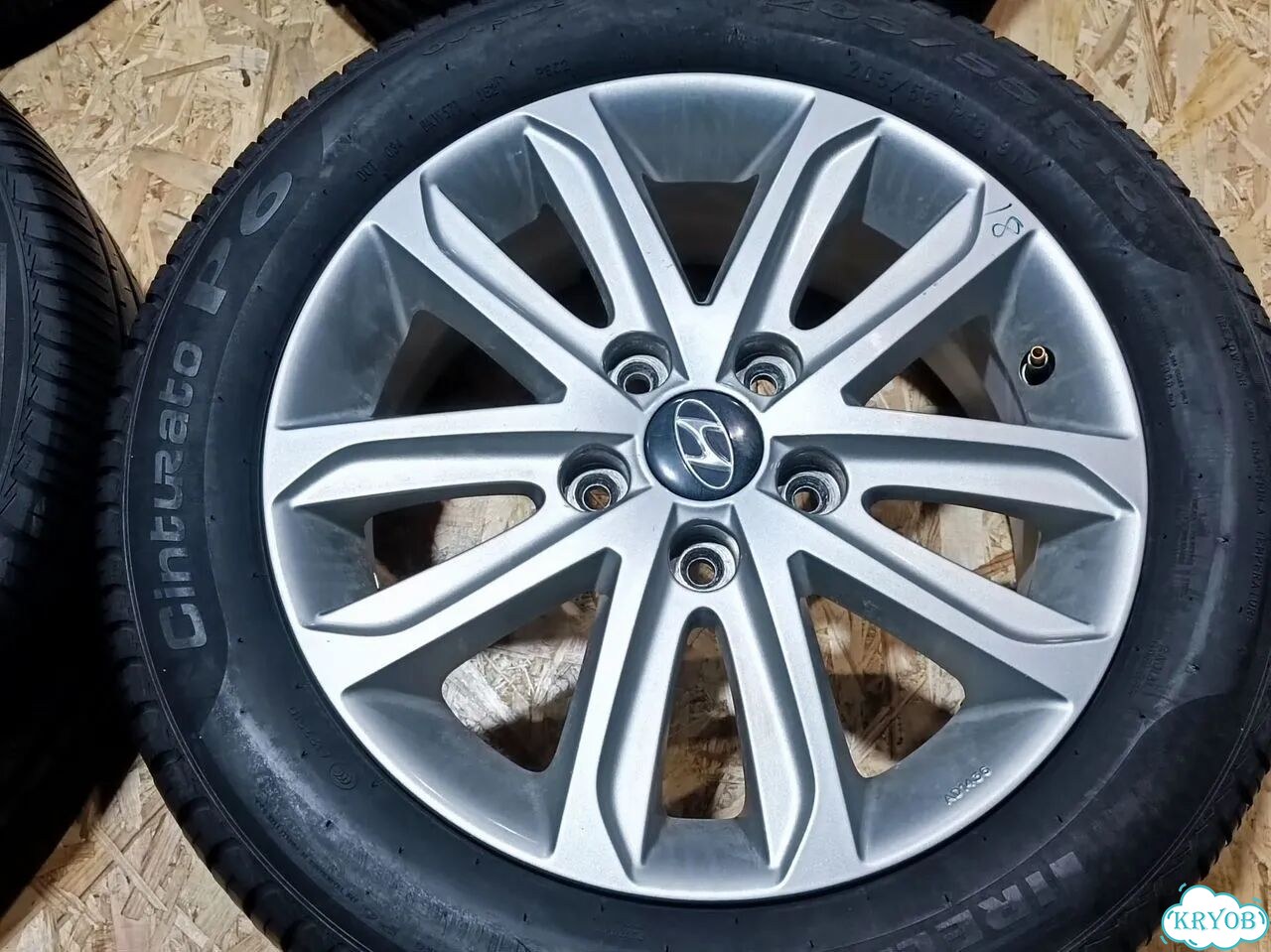 Колеса (шины+диски) Hyundai 205/55 R16 5x114.3 фото 2