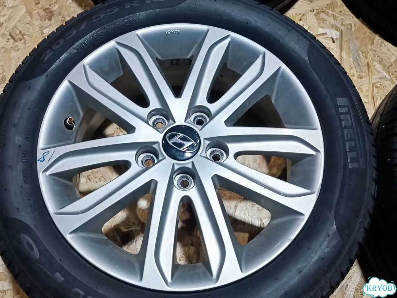 Колеса (шины+диски) Hyundai 205/55 R16 5x114.3 фото 3