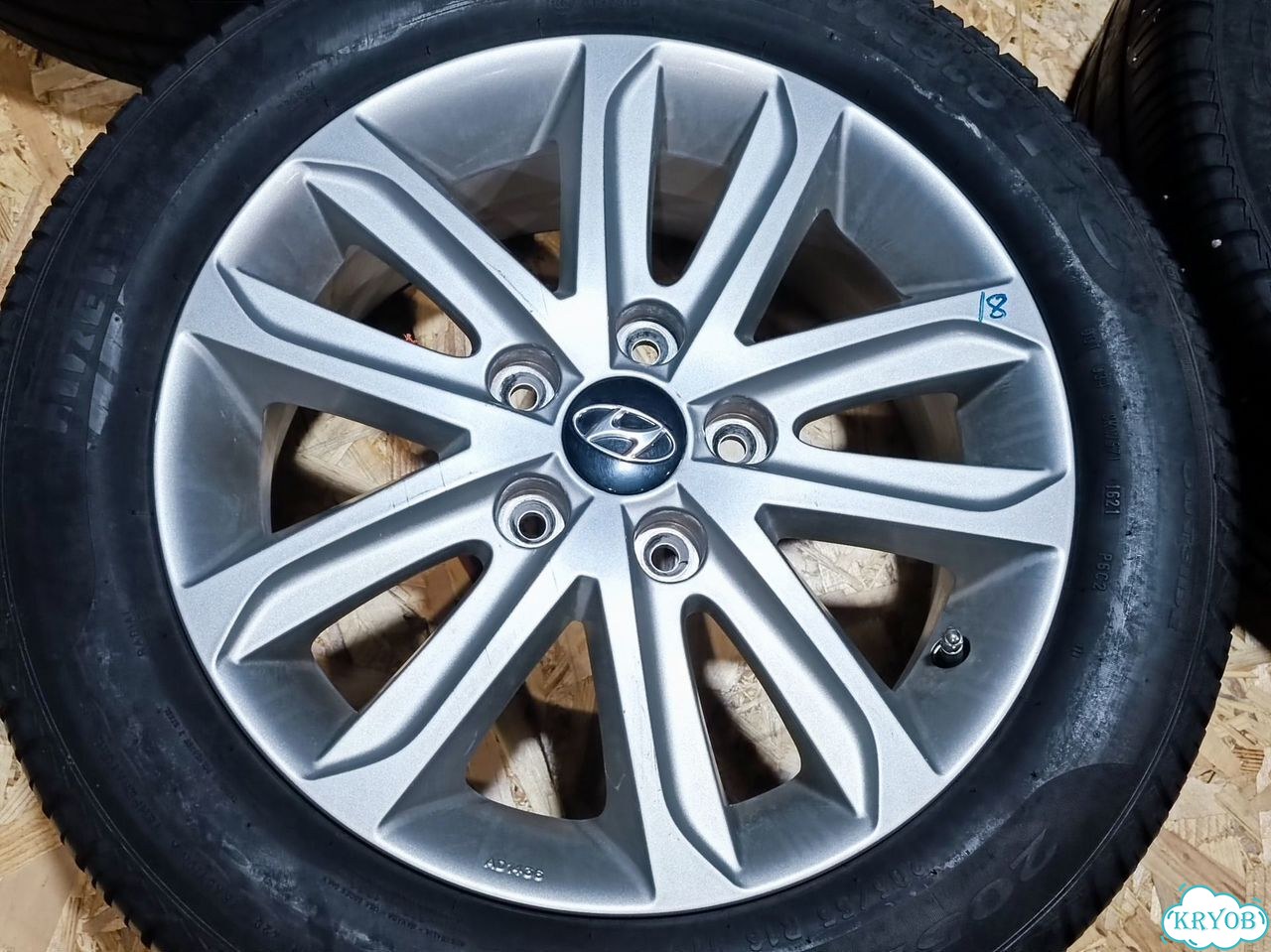 Колеса (шины+диски) Hyundai 205/55 R16 5x114.3 фото 5