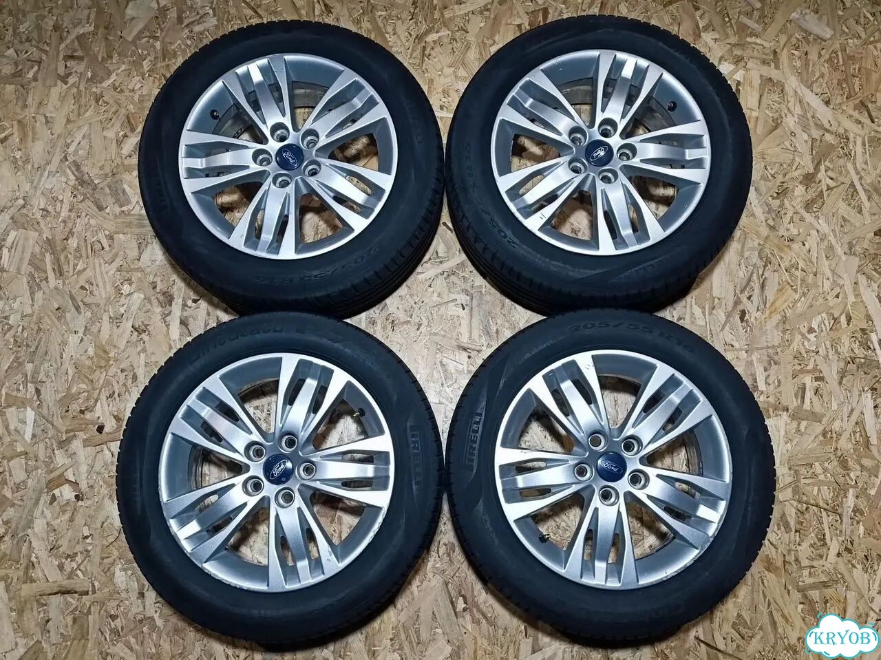Колеса (шины+диски) Ford 205/55 R16 5x108 фото 1